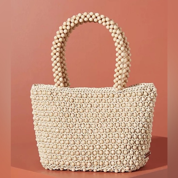 LOEFFLER RANDALL Mina Mini Beaded Tote Bag - $295 - Picture 16 of 16